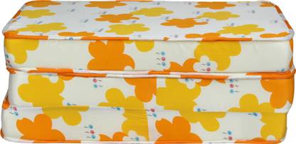 KURLON Kurlo Fold 4 inch Single High Resilience (HR) Foam Mattress