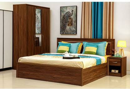Hometown Stark Engineered Wood Queen Box Bed