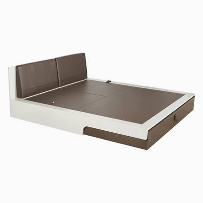 Godrej Interio Flute Engineered Wood King Box Bed