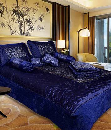 Chelsi Satin Double King Sized Bedding Set