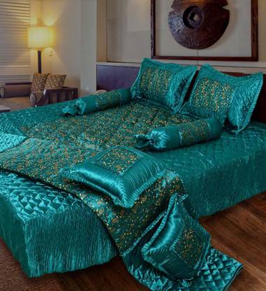 Chelsi Satin King Sized Bedding Set
