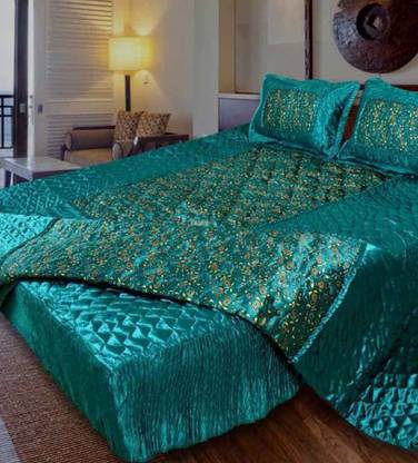 Chelsi Satin King Sized Bedding Set