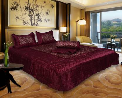 Urban Style Satin King Sized Bedding Set