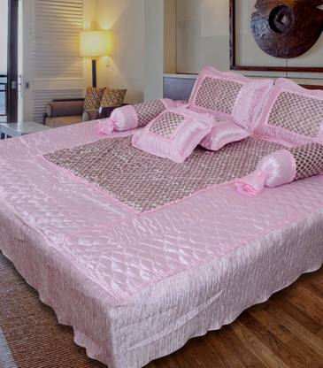 Chelsi Satin King Sized Bedding Set