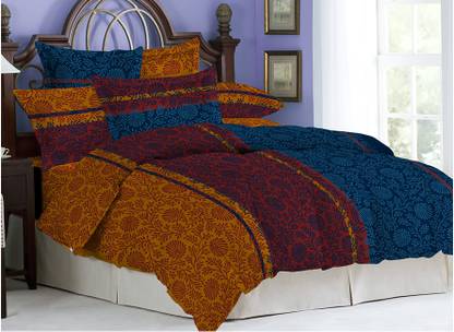 Bombay Dyeing Polycotton Double Printed Bedsheet