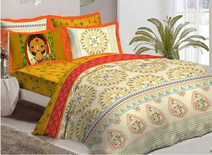 Bombay Dyeing Cotton Double Printed Bedsheet
