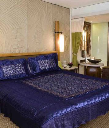 Chelsi 120 TC Satin Double Printed Flat Bedsheet
