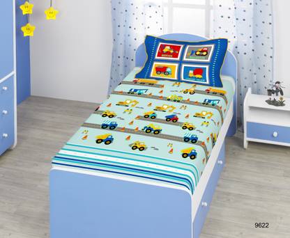 Bombay Dyeing Cotton Single Printed Flat Bedsheet