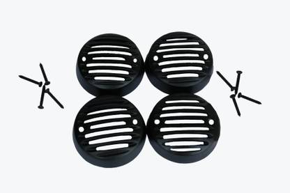 HMRA Power Matte Black Indicator grill cover for Royal Enfield Bullet Bike Headlight Grill