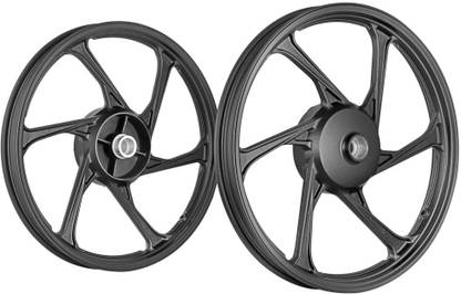 Speedwav 274577 Front, Rear Alloy Iron Hero Glamour Motorbike Tyre Rim