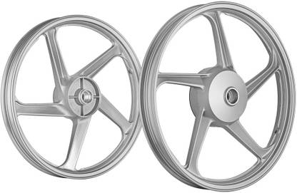 Fly Lion 276810 Front, Rear Alloy Iron Hero Splendor Pro Motorbike Tyre Rim