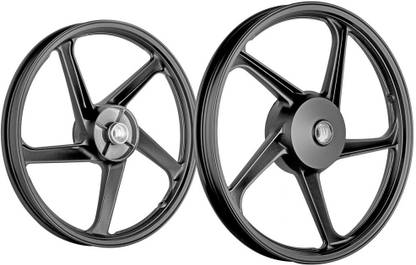 Fly Lion 274596 Front, Rear Alloy Iron Hero Passion Plus Motorbike Tyre Rim