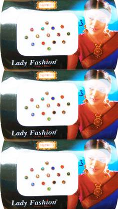 Lady FASHION Amarpali Collection 1912201603 Forehead Multicolor Bindis