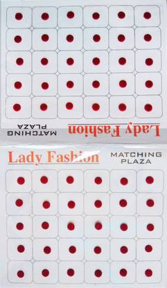 Lady FASHION Matching Plaza 1901201602 Forehead Maroon Bindis
