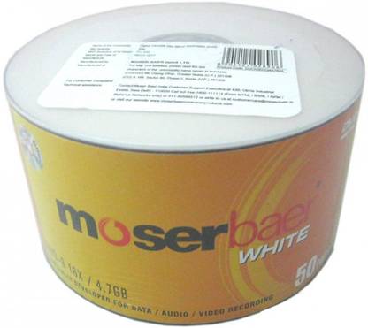 moserbaer DVD Recordable 4.7 GB