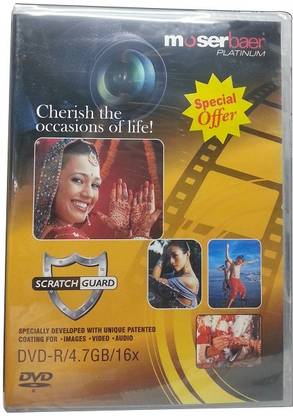 moserbaer DVD Recordable Video Box 4.7 GB