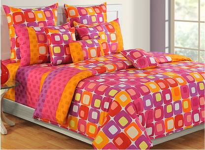 SWAYAM Geometric Single Comforter for  Mild Winter