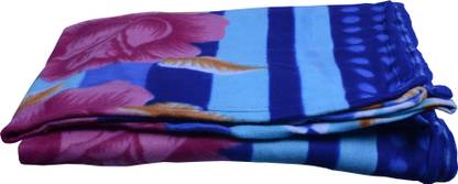 Bombay Dyeing Floral Double Blanket for  AC Room