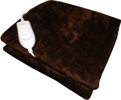 Expressions Solid Single Electric Blanket for  Heavy Winter