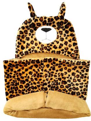 BRANDONN Printed Single Hooded Baby Blanket for  Mild Winter