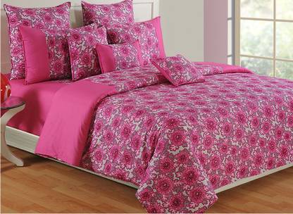 SWAYAM Colors of Life Cotton Double Sized Bedding Set