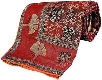 Bajya Floral Double Comforter for  Mild Winter
