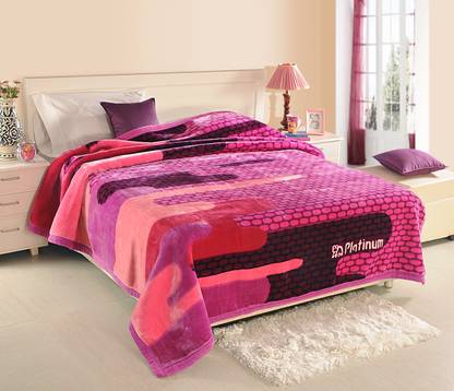 Shital Abstract Double Blanket for  Mild Winter