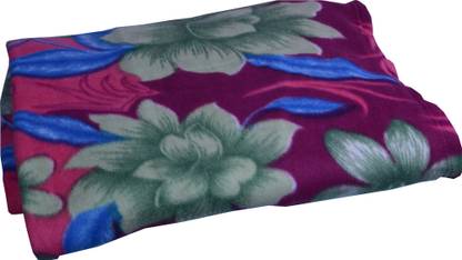 Bombay Dyeing Floral Double Blanket for  AC Room