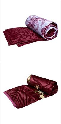 Chelsi Embroidered Double Quilt for  Mild Winter