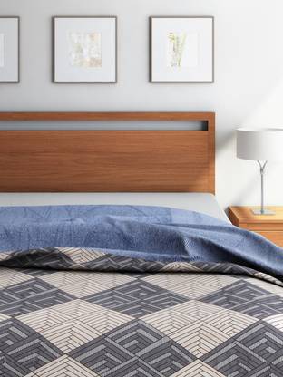 SPACES Geometric Double Comforter for  Mild Winter