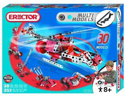 Erector Motorized Multi Model Set352 Pieces