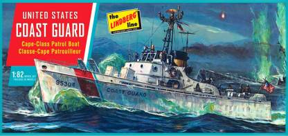 LINDBERG USA 1/82 Scale US Coast Guard Cape-Class Patrol Boat
Plastic Model Kit
