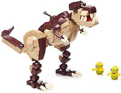Mega Bloks Minions Dino Ride Building Kit