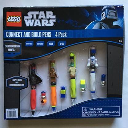 Star Wars Lego Star Wars Connect and Build Pen Set (4 Pcs)