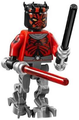 LEGO Star Wars Mini Darth Maul Cyborg With Darksaber Lightsaber