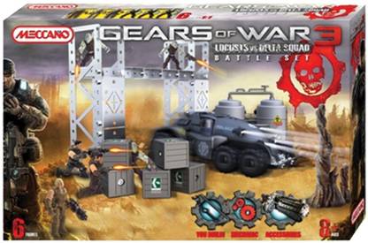Meccano Gears of War 3 Locust vs Delta Squad Battle Set