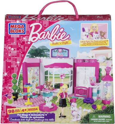 Mega Bloks Build n Style - Pet Shop (98 Pcs)
