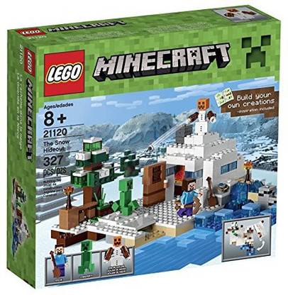 LEGO Minecraft 21120 the Snow Hideout Building Kit