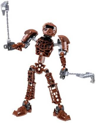 LEGO Bionicle Toa Onewa Brown