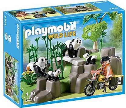 Playmobil Pandas in Bamboo Forest Set