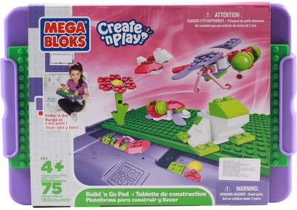 Mega Bloks Micro Go Pad - Purple (75 Pcs)