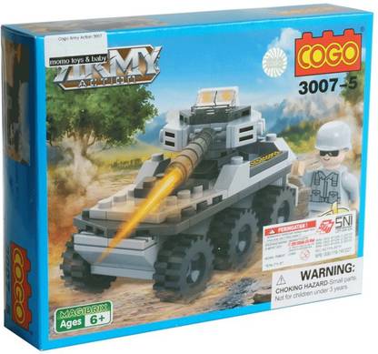 ToysBuggy Cogo Army Action Block Set - 3007-5