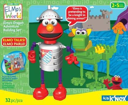 Knex Sesame Street Elmo'S Dragon Adventure Building Set