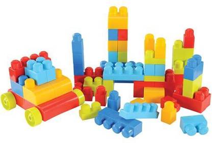 Mega Bloks Big Building Bag CYP72 (80 Pcs)