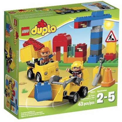 LEGO DUPLO Town 10518 My First Construction Site Building Set