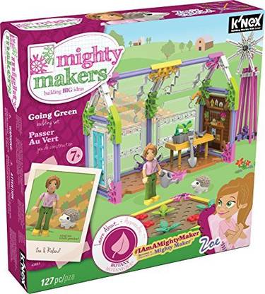 Knex Mighty Makers Going Green Building Set