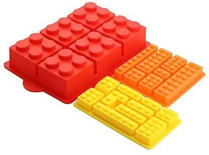 Sago Brothers Building Bricks Silicone Mold In Three Different Sizes