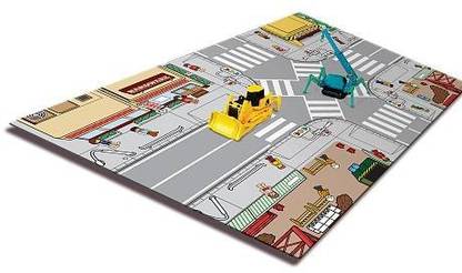 Tomica Construction Play Map