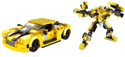 फन ब्लॉक 2 in 1 Transformer Block Set 244pcs