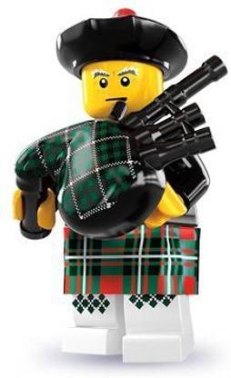 LEGO Series 7 "Scottish Bagpiper"